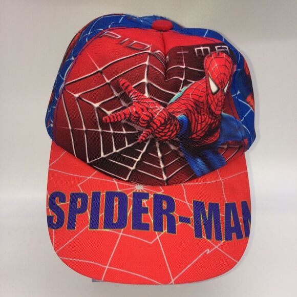 Marvel Combo Spiderman GapFit Tee-Shirt/MacGregor Zippered Bag & Unbranded Hat - Picture 11 of 16